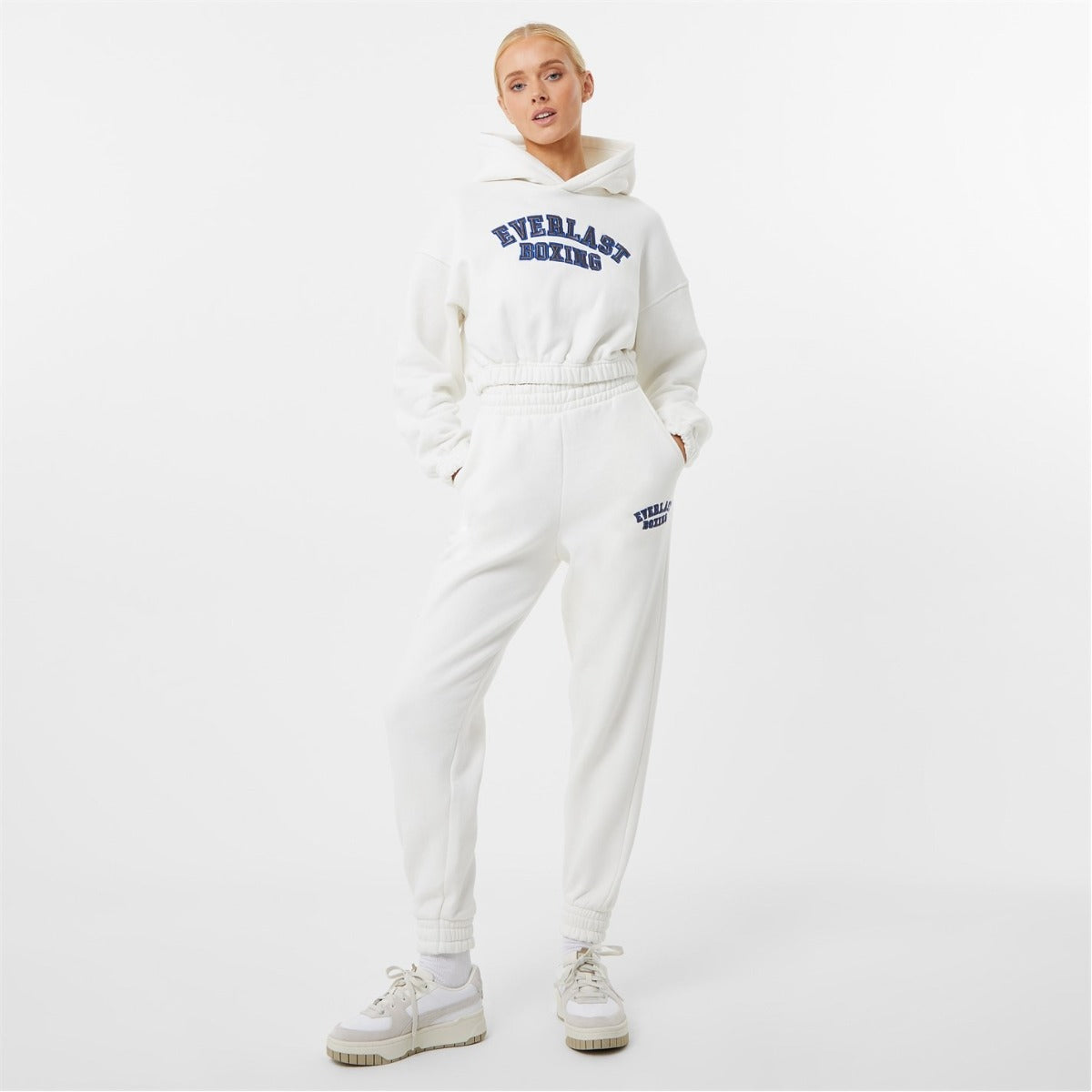 Women's Boxing Cropped Hoodie - Image 4
