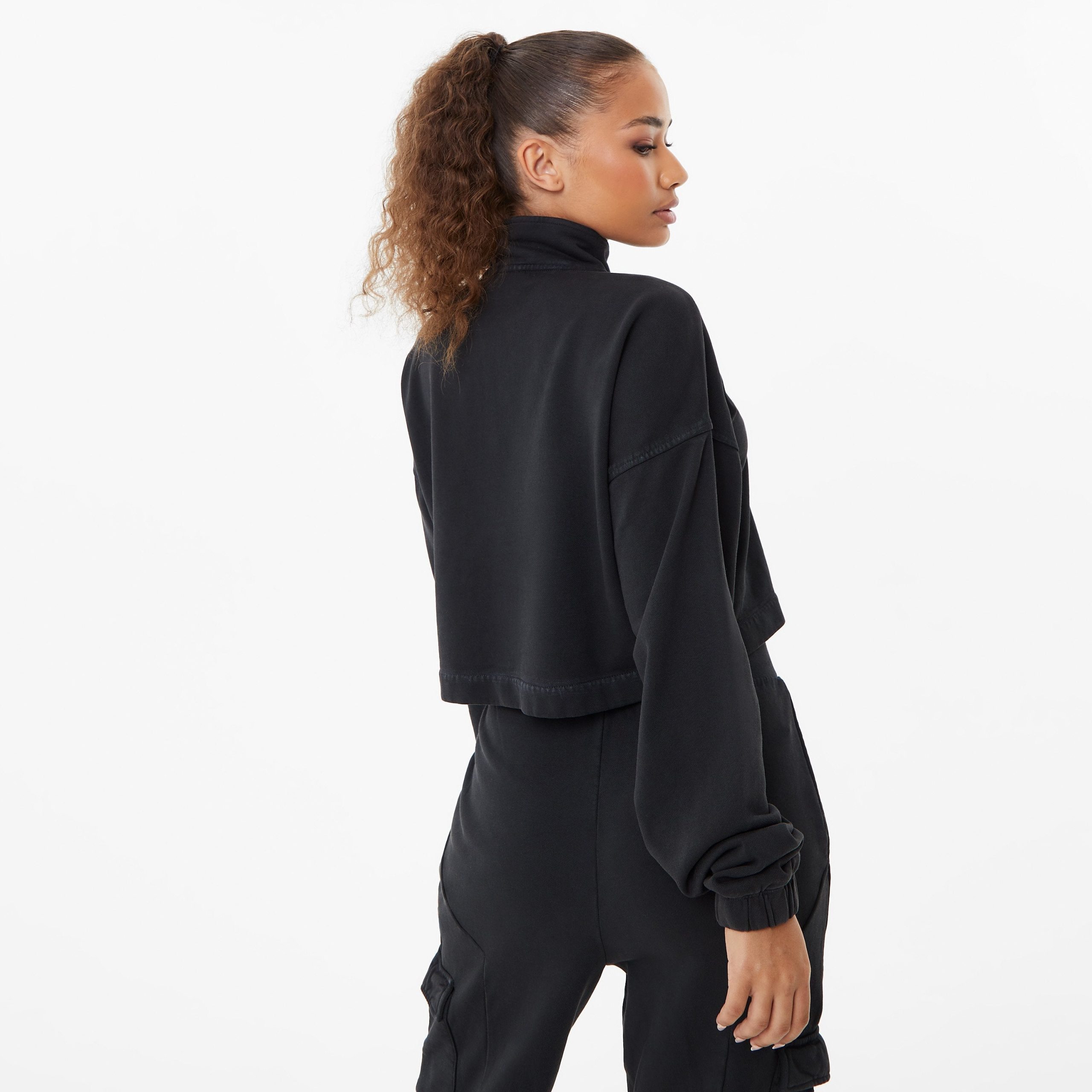 Women's Boxing Academy Crop Zip Up Sweater - Image 7