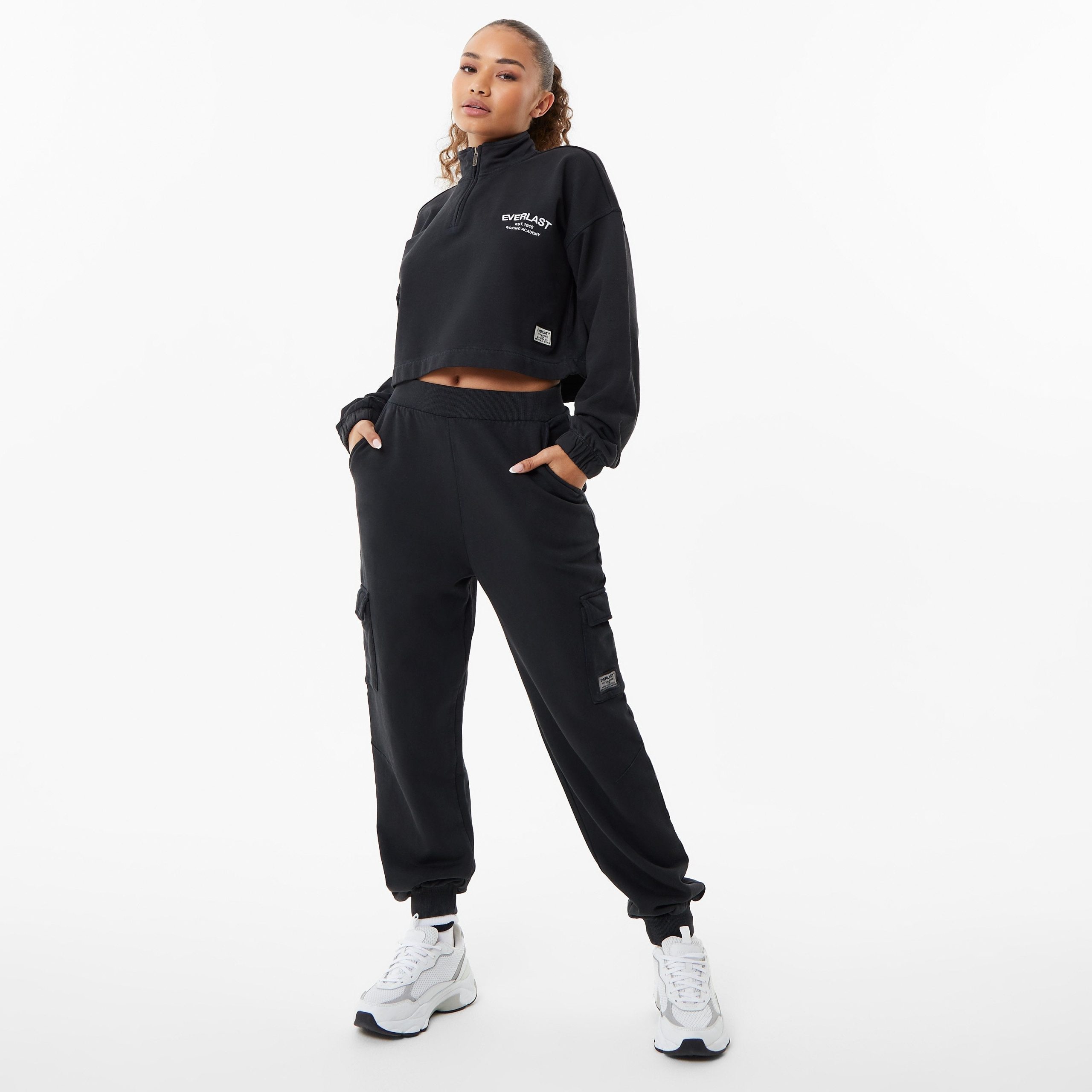 Women's Boxing Academy Crop Zip Up Sweater - Image 8