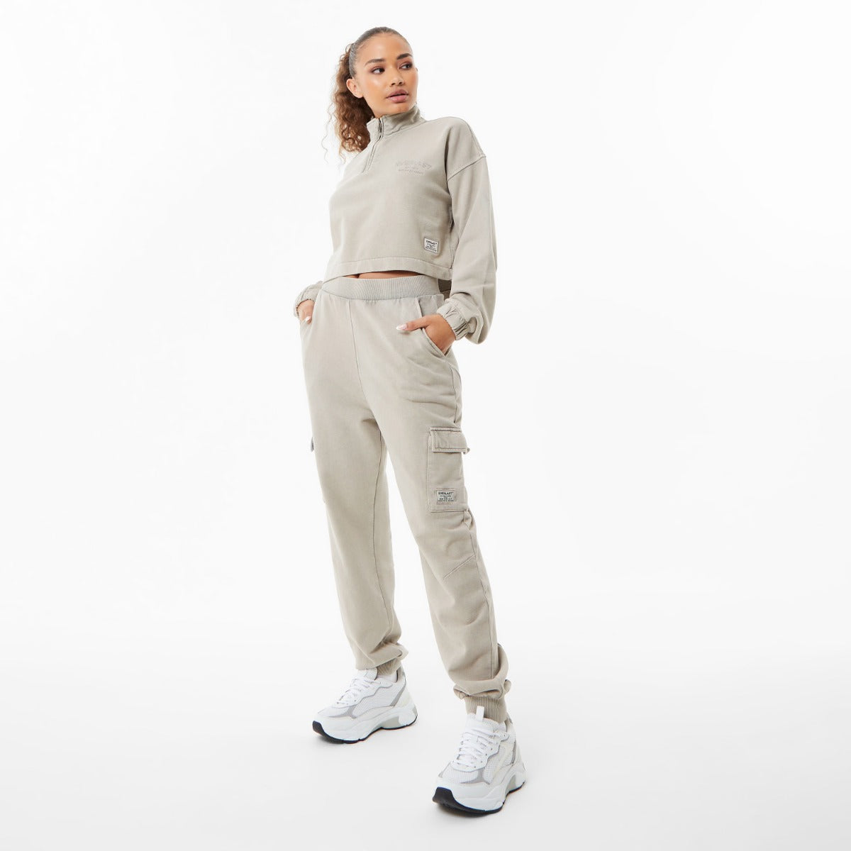 Women's Boxing Academy Crop Zip Up Sweater - Image 4